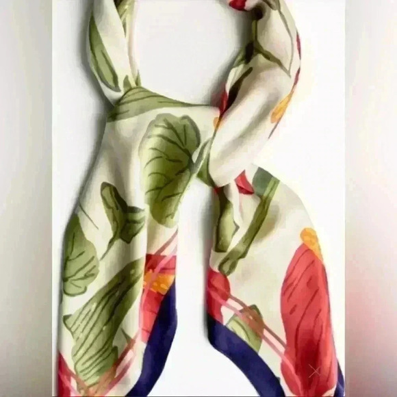 Zara printed necklace scarf - Picture 1 of 4